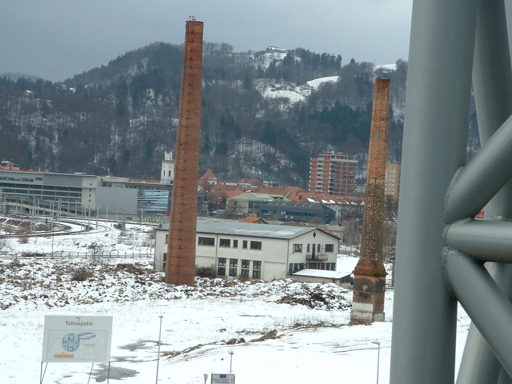 Ostanki Cinkarne Celje.