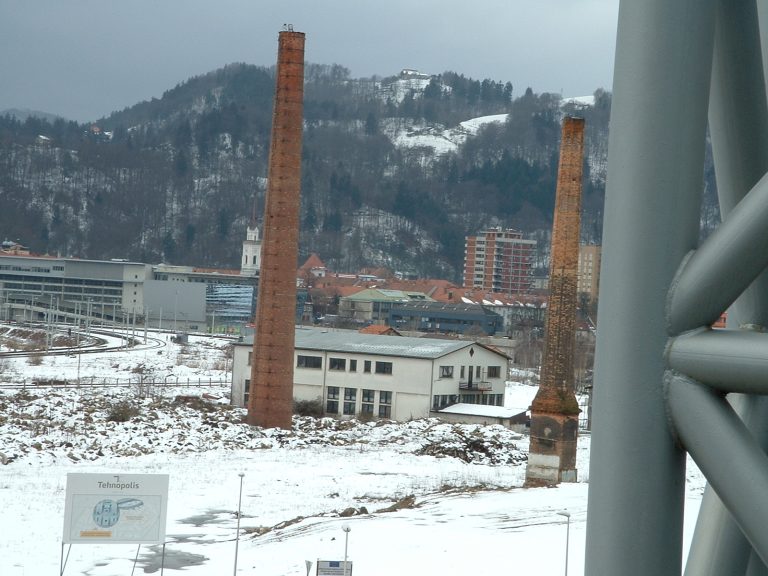 Ostanki Cinkarne Celje.