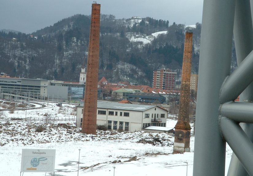 Ostanki Cinkarne Celje.